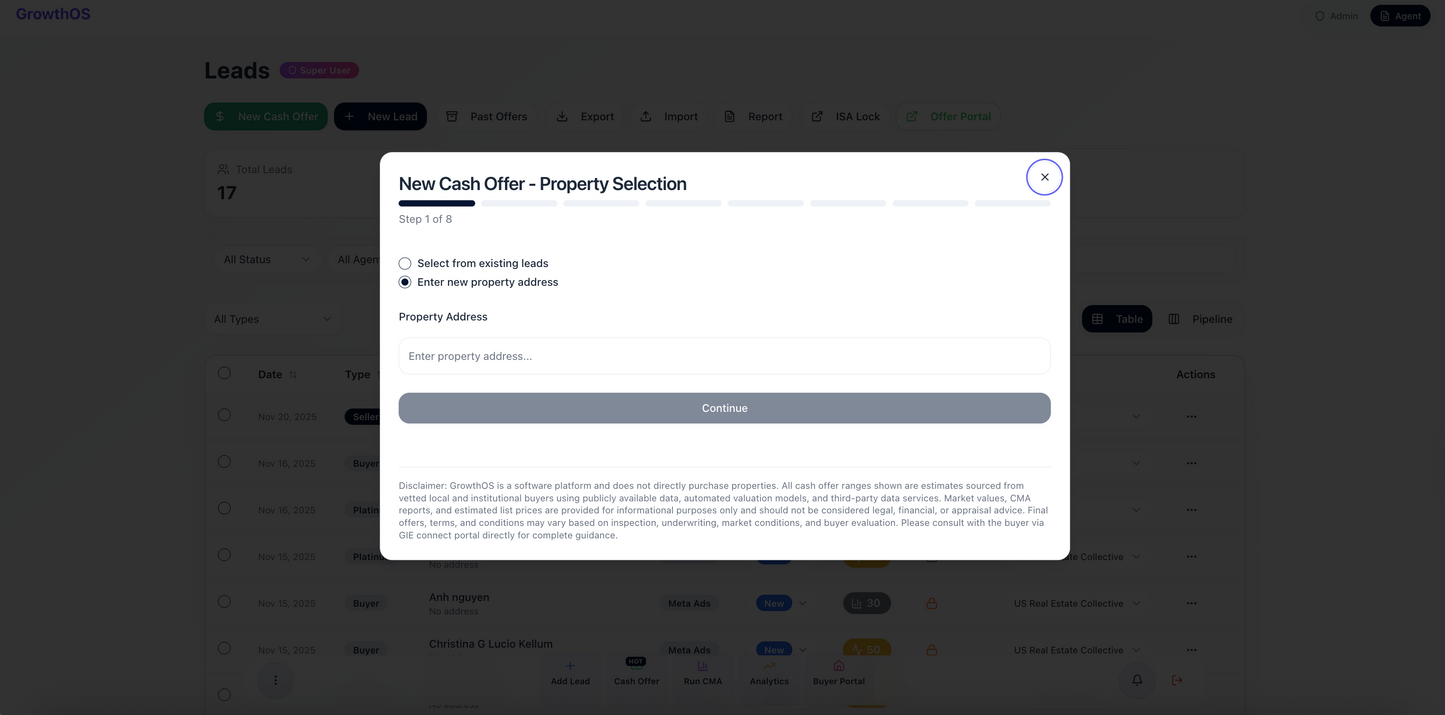 GrowthOS CORE-Agent Membership